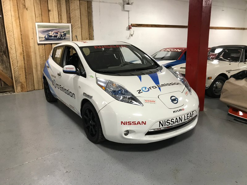Pikes Peak Electric Car Record Setting Leaf